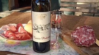 Weinprobe in der Cascina Belvedere 1932