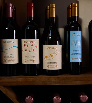 Vin- och olivoljaprovning på Amarsi