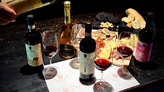 Vinprovning "Della Cortigiana" på Podere Casanova