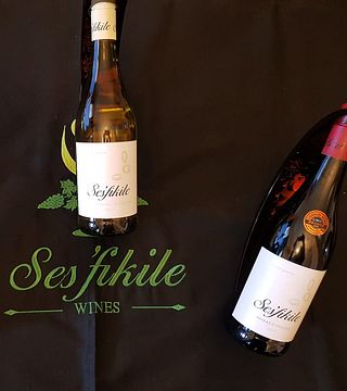 Oförglömlig vinprovning på Ses Fikile Winery