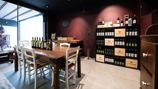Dégustation de vins à la Cantina Ca'Matta