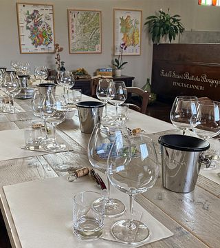 Weinprobe bei Fratelli Serio & Battista Borgogno
