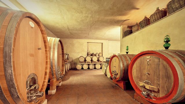 Dégustation de vins classiques à la Fattoria di Corsignano