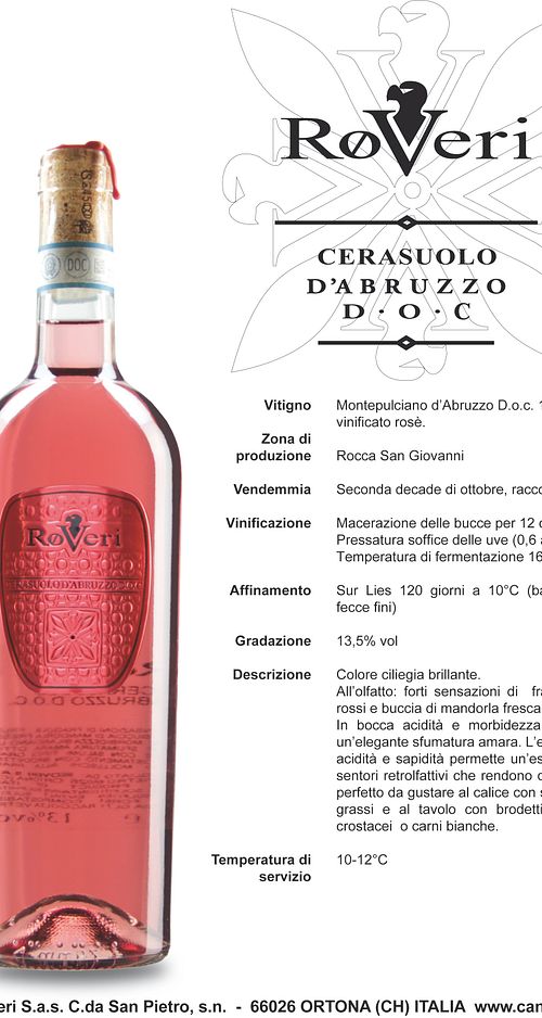 CERASUOLO D'ABRUZZO DOC-AQUILA