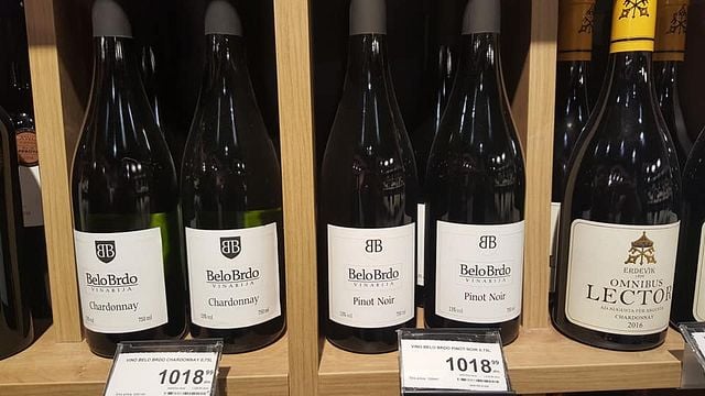 Weinprobe im Weingut Belo Brdo