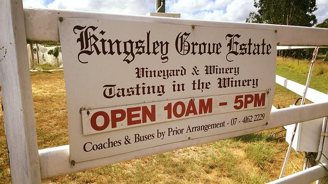 Cata de vinos en Kingsley Grove Estate