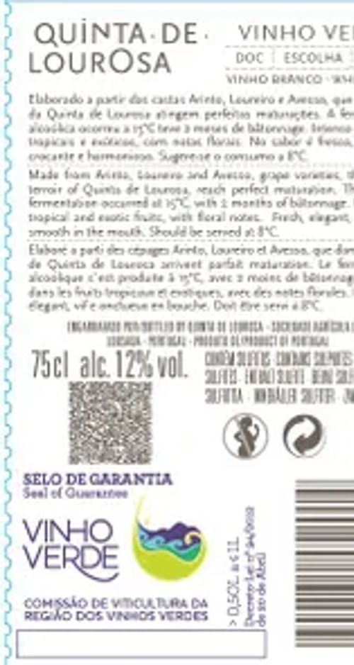 Vinho Verde - Quinta De Lourosa