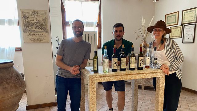 1 dia para 3 vinícolas históricas na área de Chianti Florence