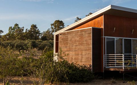Estancia en el hotel Eco-luxe Lodge de Mount Avoca Winery