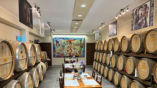 Cata de vinos La Marenna en el Feudi Di Guagnano