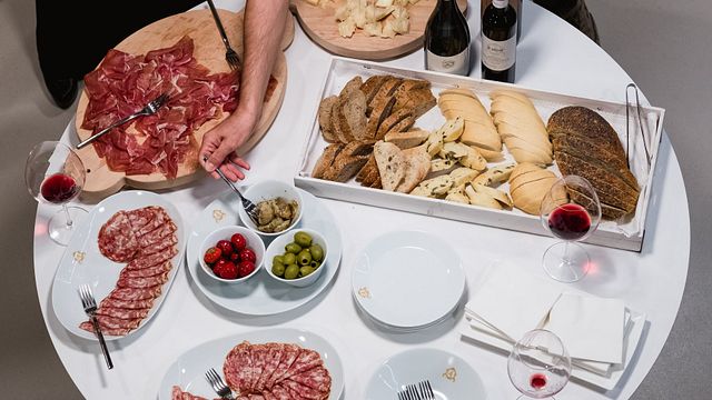 Le Bessole vinprovning på Accordini Igino