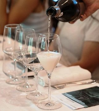 Experiência de vinho e comida na Cantina Le Macchie