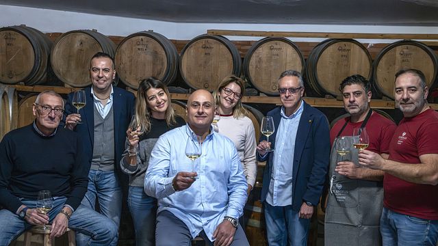Weinprobe und Weinkellerführung bei Cantine De Angelis 1930