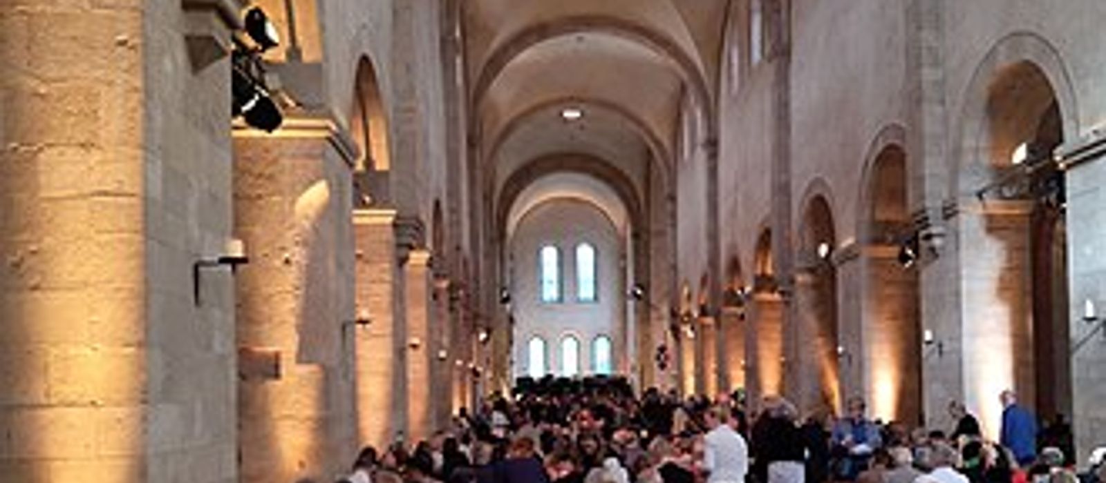 In Basilica Of Eberbach Abbey Before Opening Of RMF Opening Concert