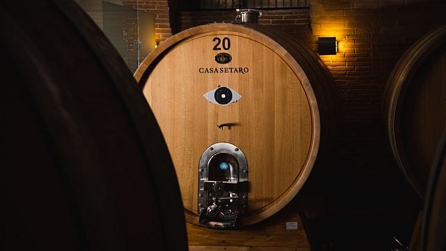 Experiência de degustação de vinhos com almoço na Casa Setaro