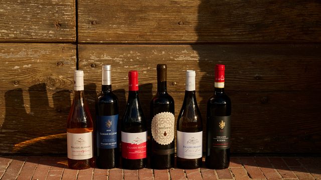 Dégustation de vins typiques du Val d'Orcia