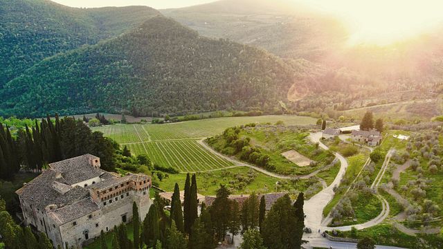 Cata de vinos y visita guiada al Castello Del Trebbio