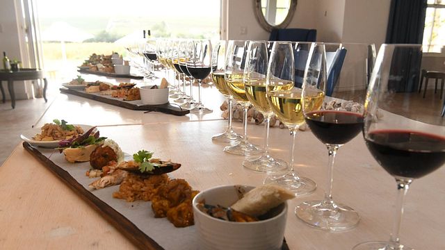 Vinprovning och rundtur på Seven Sisters Vineyards