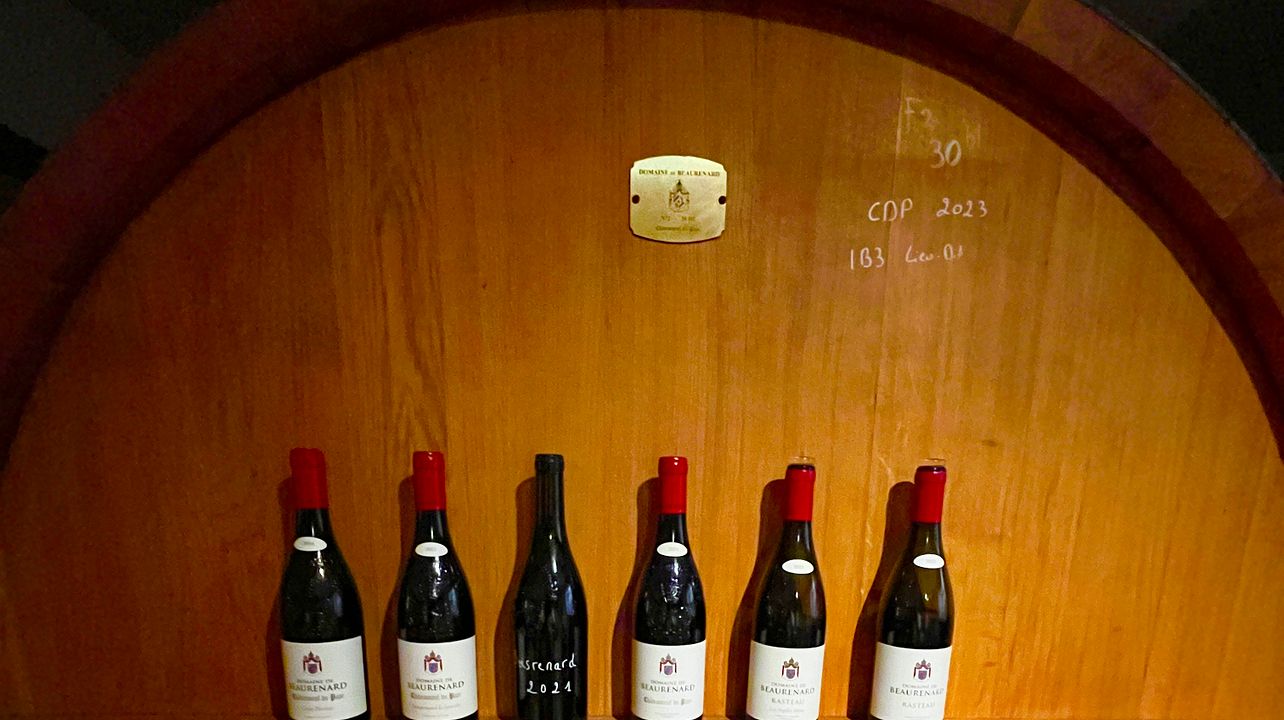Mattinata di degustazione vini in 2 cantine di Châteauneuf du Pape