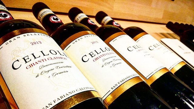 Visite des vins du Chianti et du Chianti Classico et dégustation à San Fabiano Calcinaia