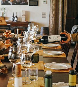 Weinprobe und Tour bei Goretti