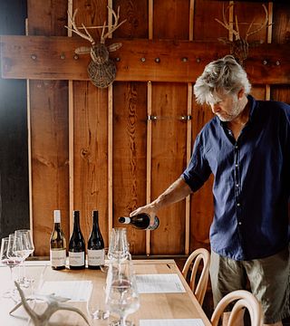 Charteris-Weinverkostungserlebnis bei Charteris Wines
