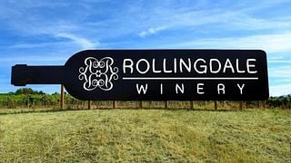 Weinprobe in Rollingdale