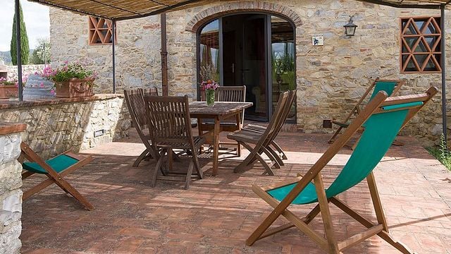 "Massellone" Villa Bo på Castello di Meleto