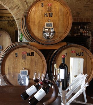 Weinprobe bei Celestino Pecci