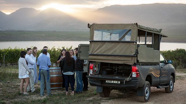 Safari de degustação de vinhos em vinhedos na Enseada de Benguela