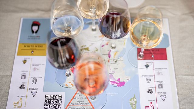 Degustação de vinhos: Tour de France no centro da cidade de Nice