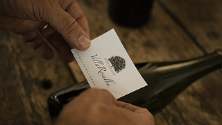 Cata de vinos en Villa Rosalba 