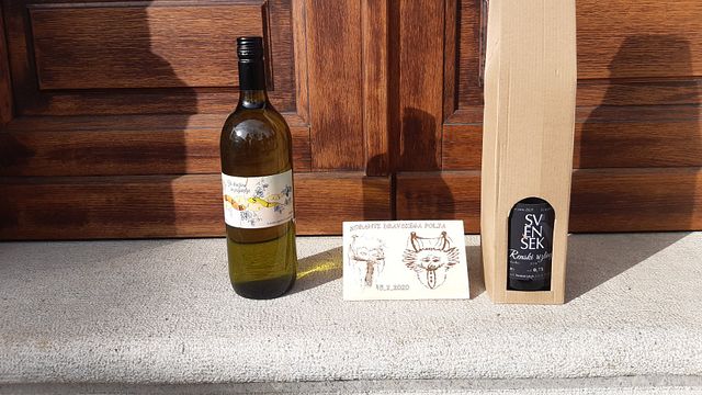 Dégustation de vins à Kletarstvo Petrič