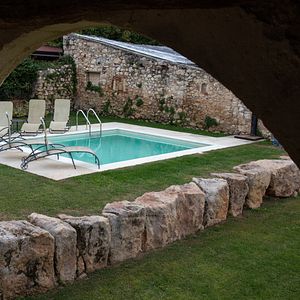 Charmig bondgårdsvistelse med pool på La Pria Winery