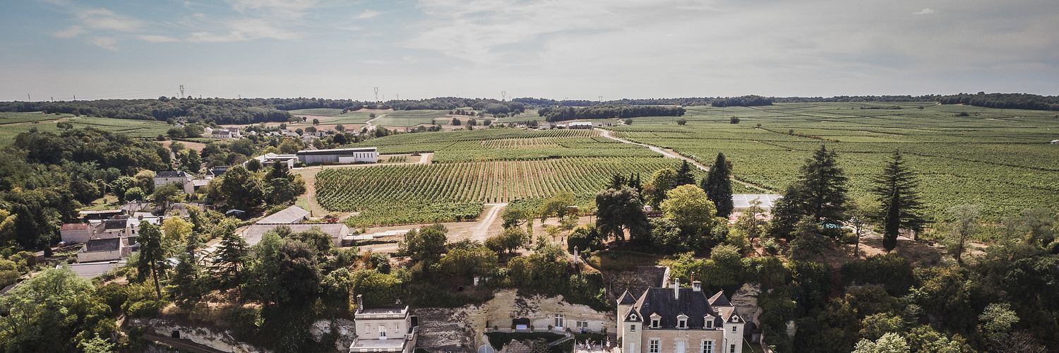 1. Vue Aérienne Gîte & Château
