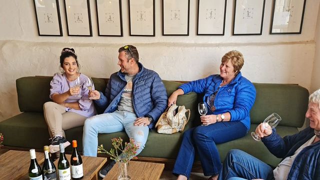 Degustação dos Seis Chapéus na Piekenierskloof Wines