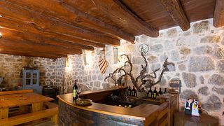 Lantlig familjeägd vingård nära Dubrovnik