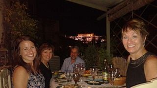 Délicieux dîner grec avec vue sur l'Acropole