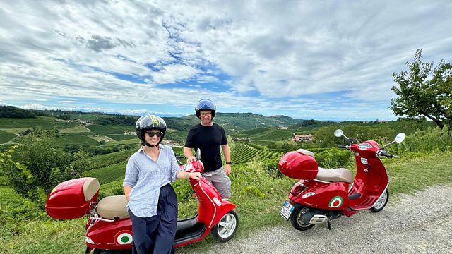 Private Vespa Tour "Among the hills of Barolo and Barbaresco"