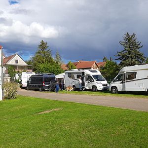 Parque de autocaravanas en la Bodega H.Engelhard