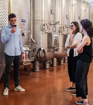 Regenerative Bio-Weinprobe bei Vigna Cunial