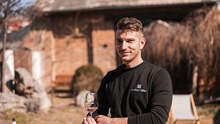 Richtige Weinprobe im Weingut Válka