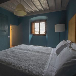 Habitación familiar en el Castillo de Meleto