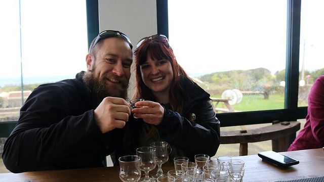 Einzigartiges Erlebnis im örtlichen Weingut auf der Insel Terceira