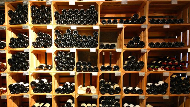 Weinprobe in der Cave Les Deux Cimes